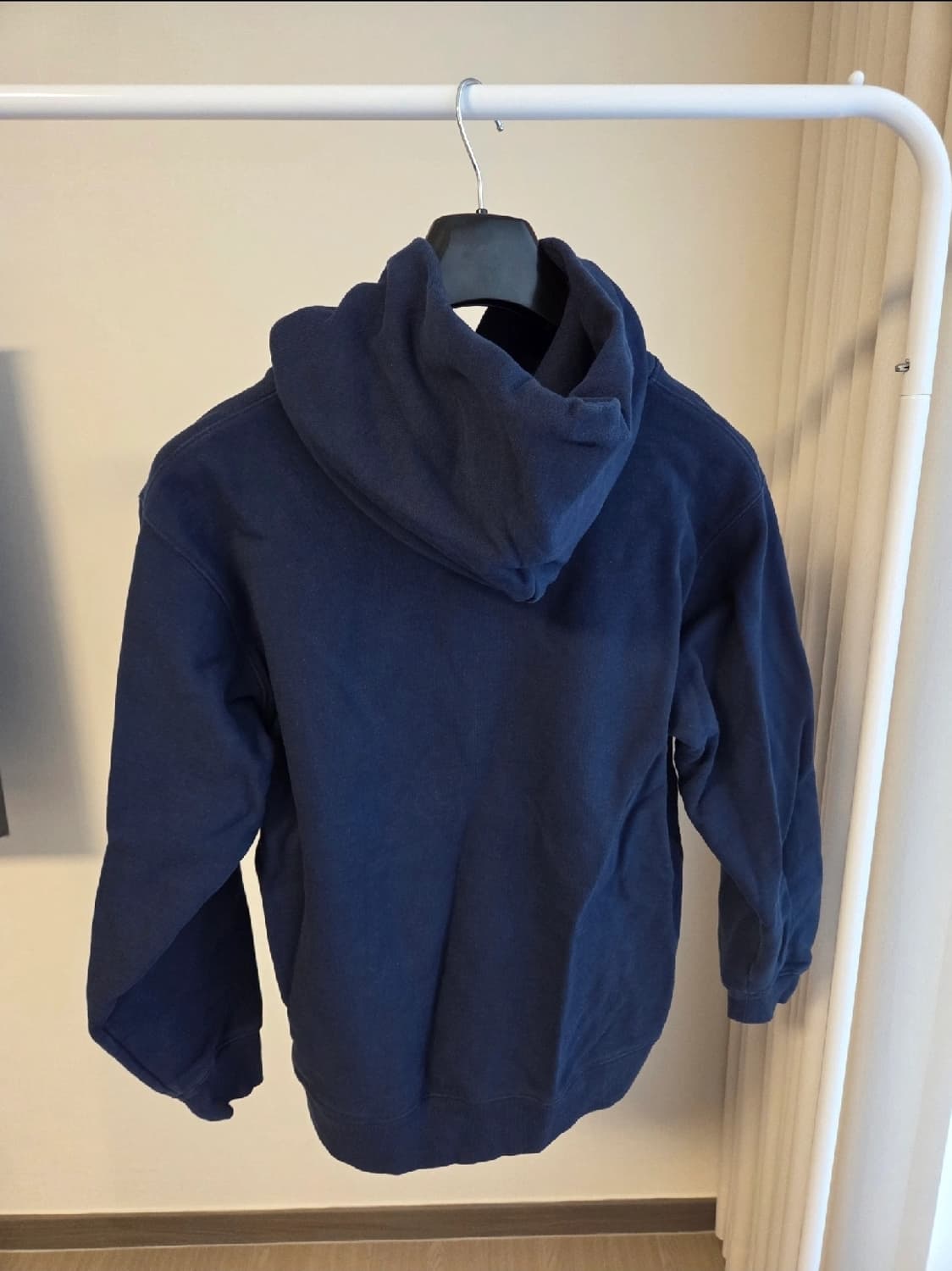 빔즈 beams 네이비 후드티 맨투맨 S 상품이미지3