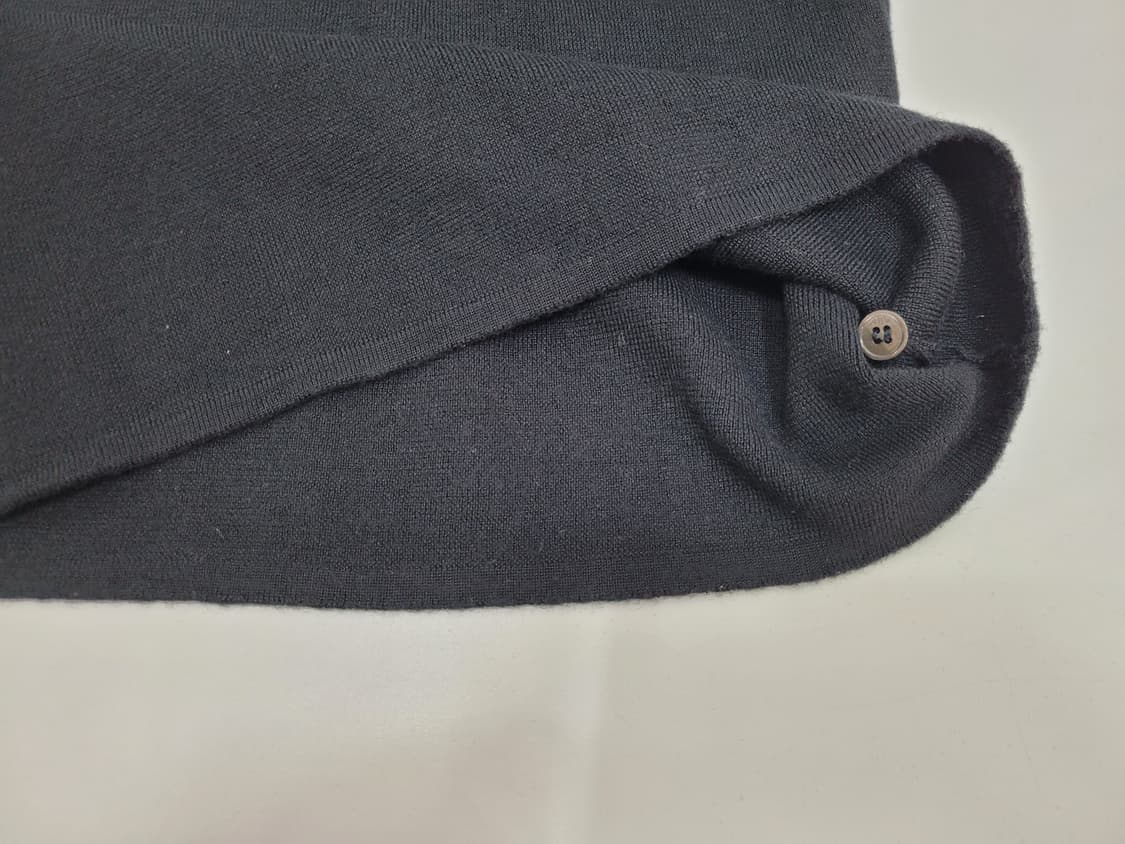 TIME 한섬 타임 옴므 반팔 카라 니트 / 남 105 블랙
 상품이미지5