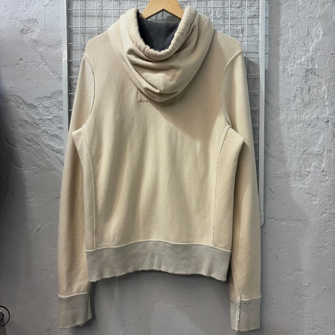 아베크롬비 y2k 빈티지 화이트 후드집업 M 상품이미지2