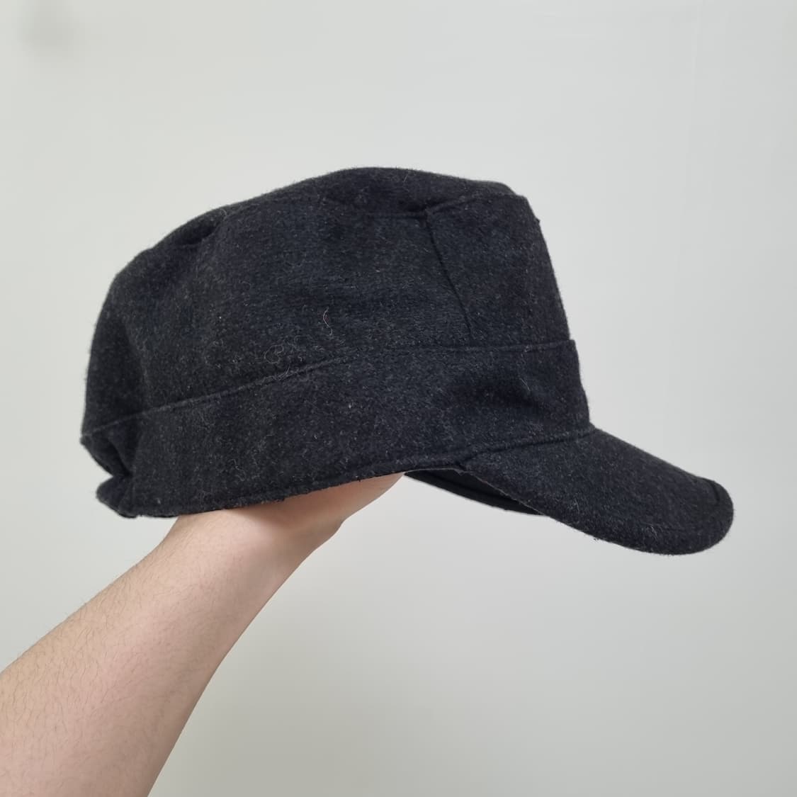 CA4LA 울 워크캡 캐스캣 블랙 상품이미지3