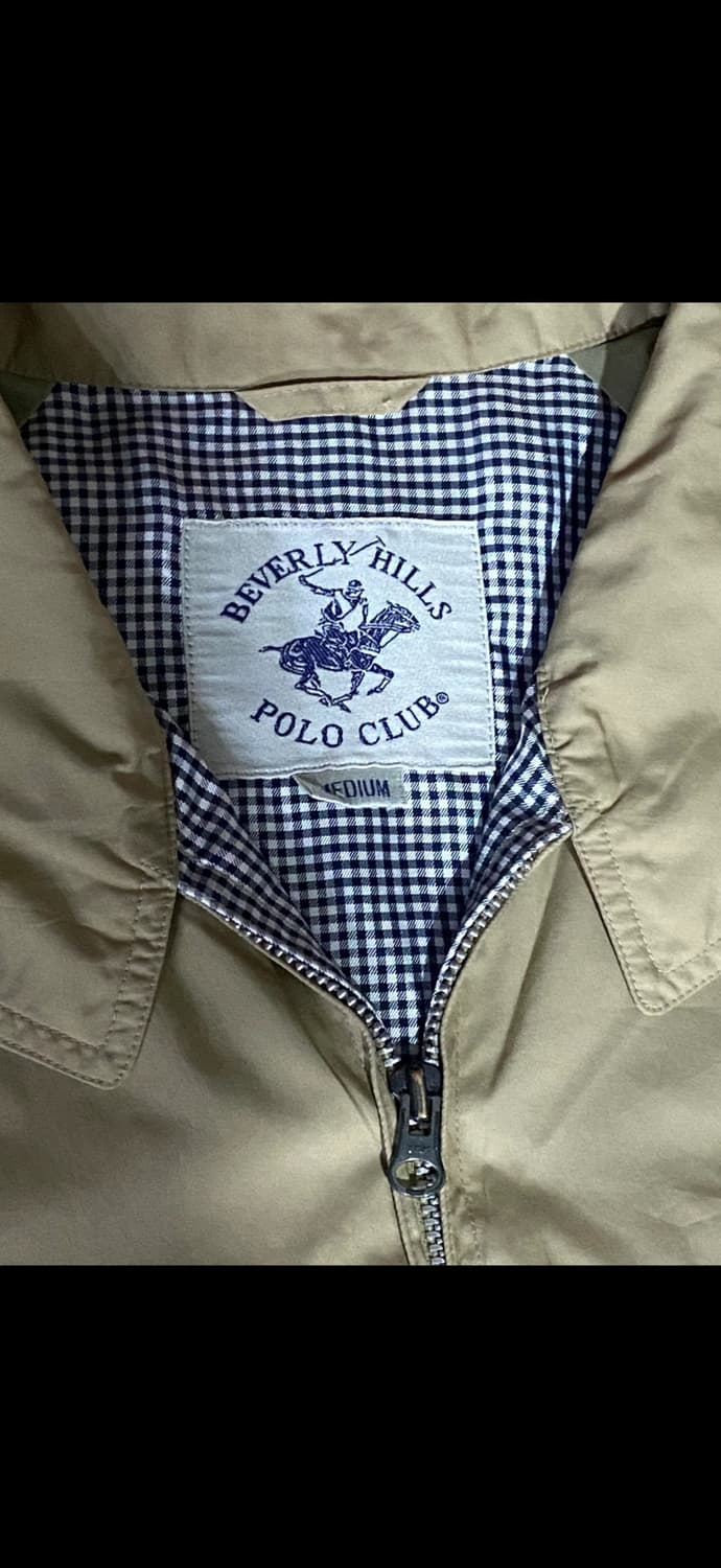 빈티지 비벌리 힐스 폴로 클럽 베이지 자켓M 상품이미지3