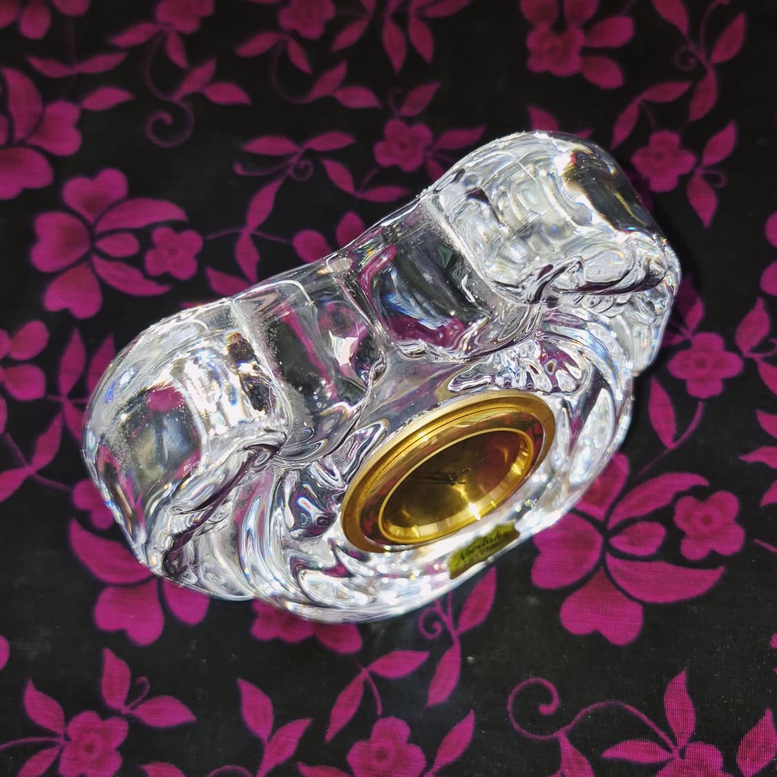 80s 노리다케 크리스탈 천사 탁상 시계 상품이미지9