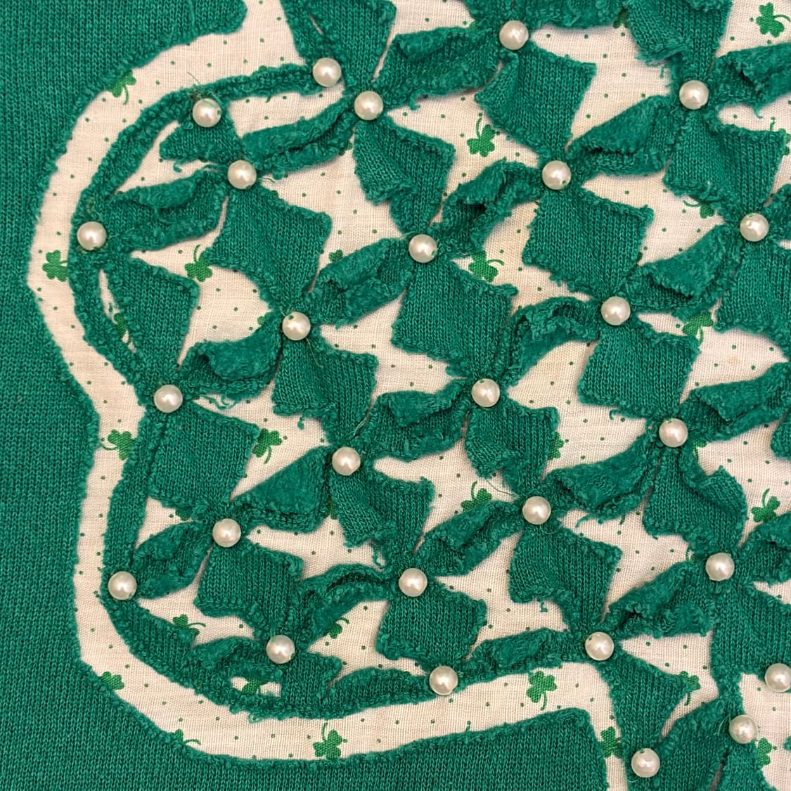 90s Made in USA 미국 빈티지 커스텀 클로버 맨투맨 상품이미지4