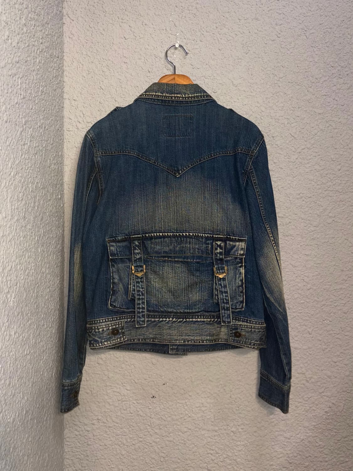 워시드 포켓 데님자켓 상품이미지8