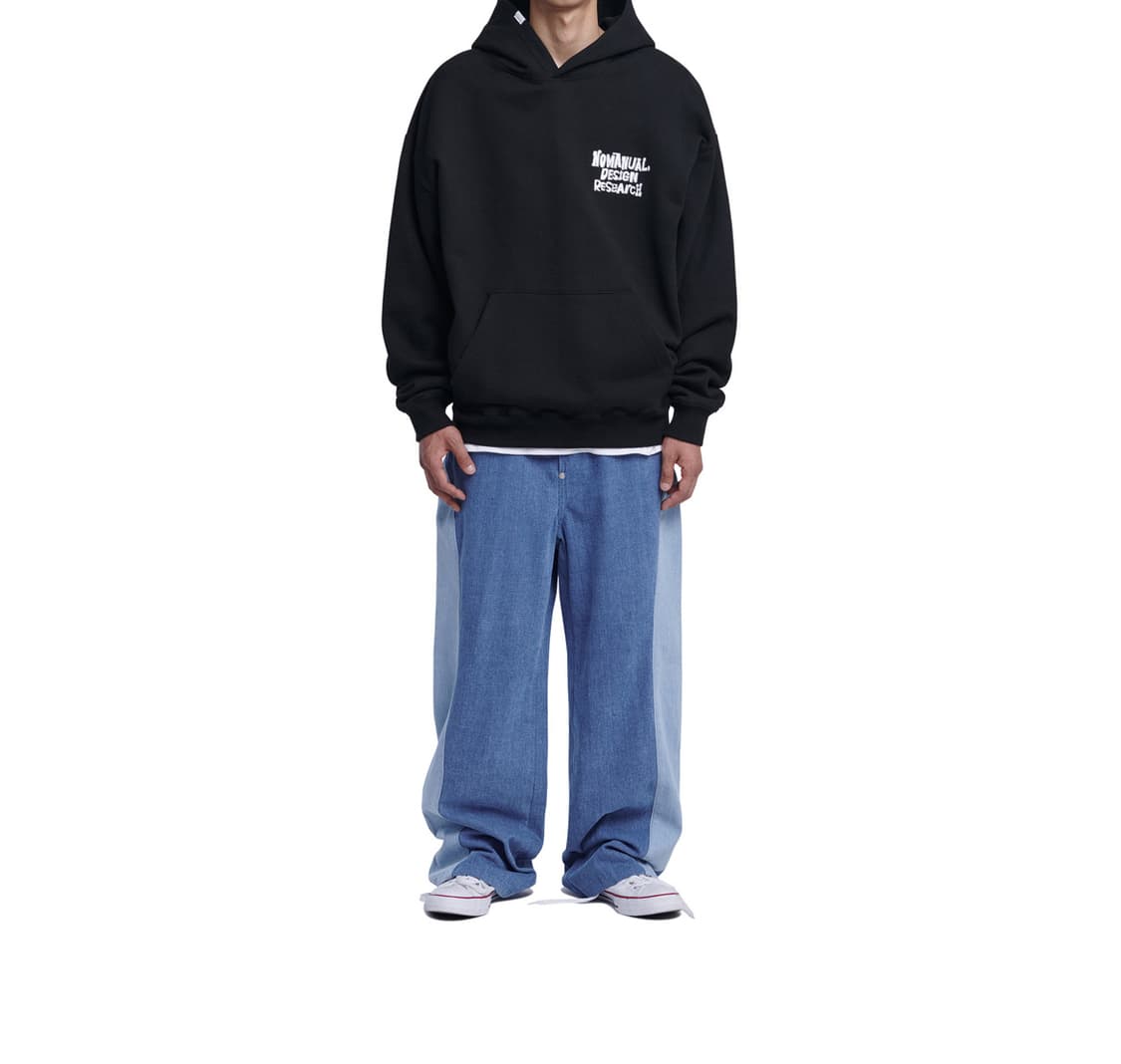 노매뉴얼 후드티(L) 상품이미지3