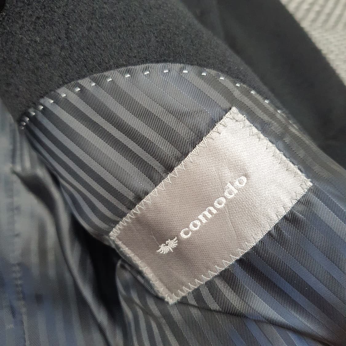 미착용 코모도 울 캐시미어 코트 남자103 상품이미지7