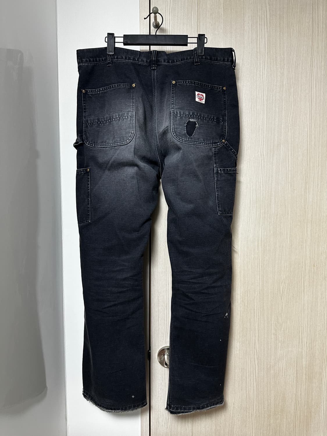 세인트 미카엘 24aw 더블니 블랙 XL 상품이미지2