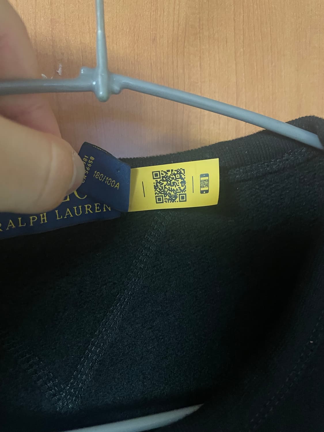 폴로 랄프로렌 RL 플리스 스웨트셔츠 맨투맨 L 블랙 상품이미지5