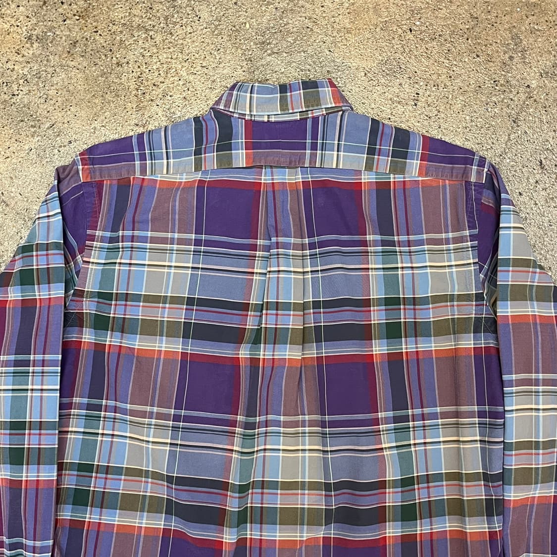 미국 빈티지 폴로 랄프로렌 긴팔 체크셔츠 상품이미지8