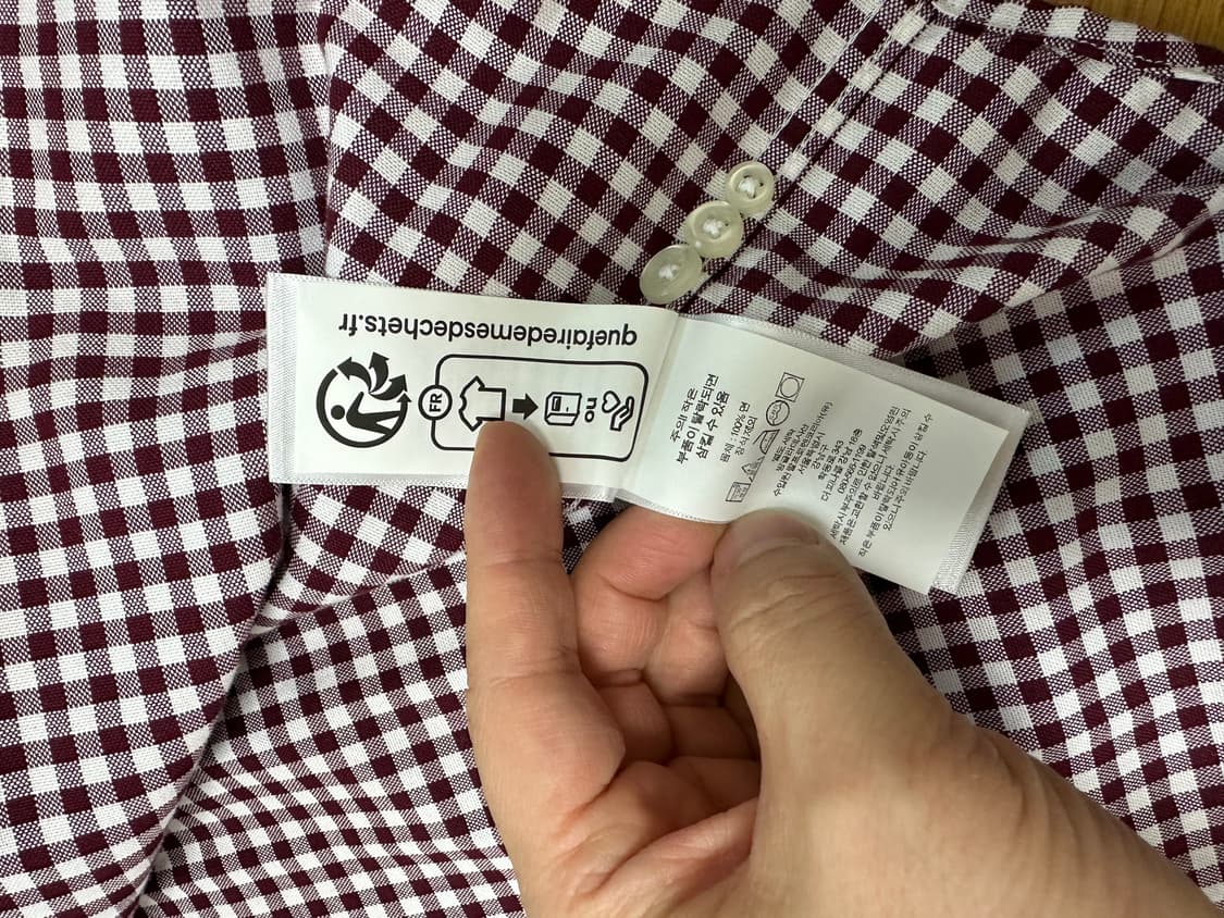 폴로 랄프로렌 옥스퍼드 체크셔츠 상품이미지4