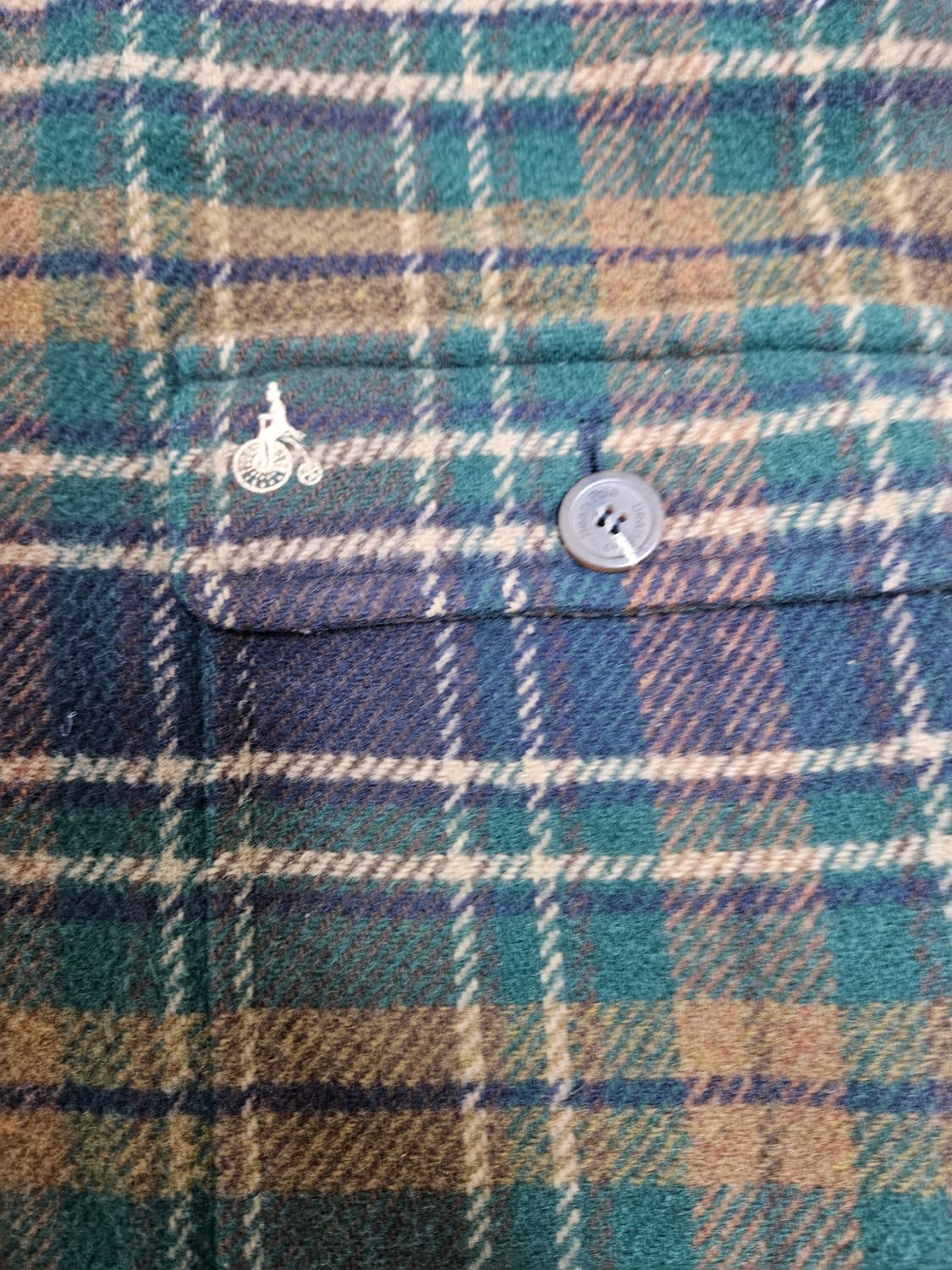 빈폴 울 체크 카코트 올드스쿨 상품이미지5