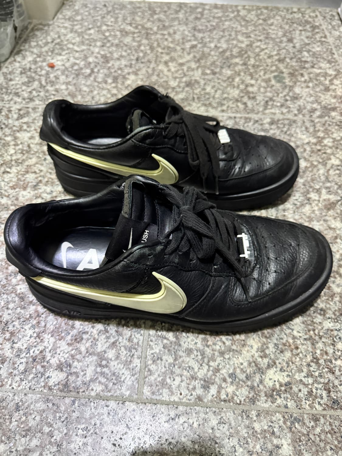 [270]나이키X엠부쉬 에어포스 블랙 상품이미지4