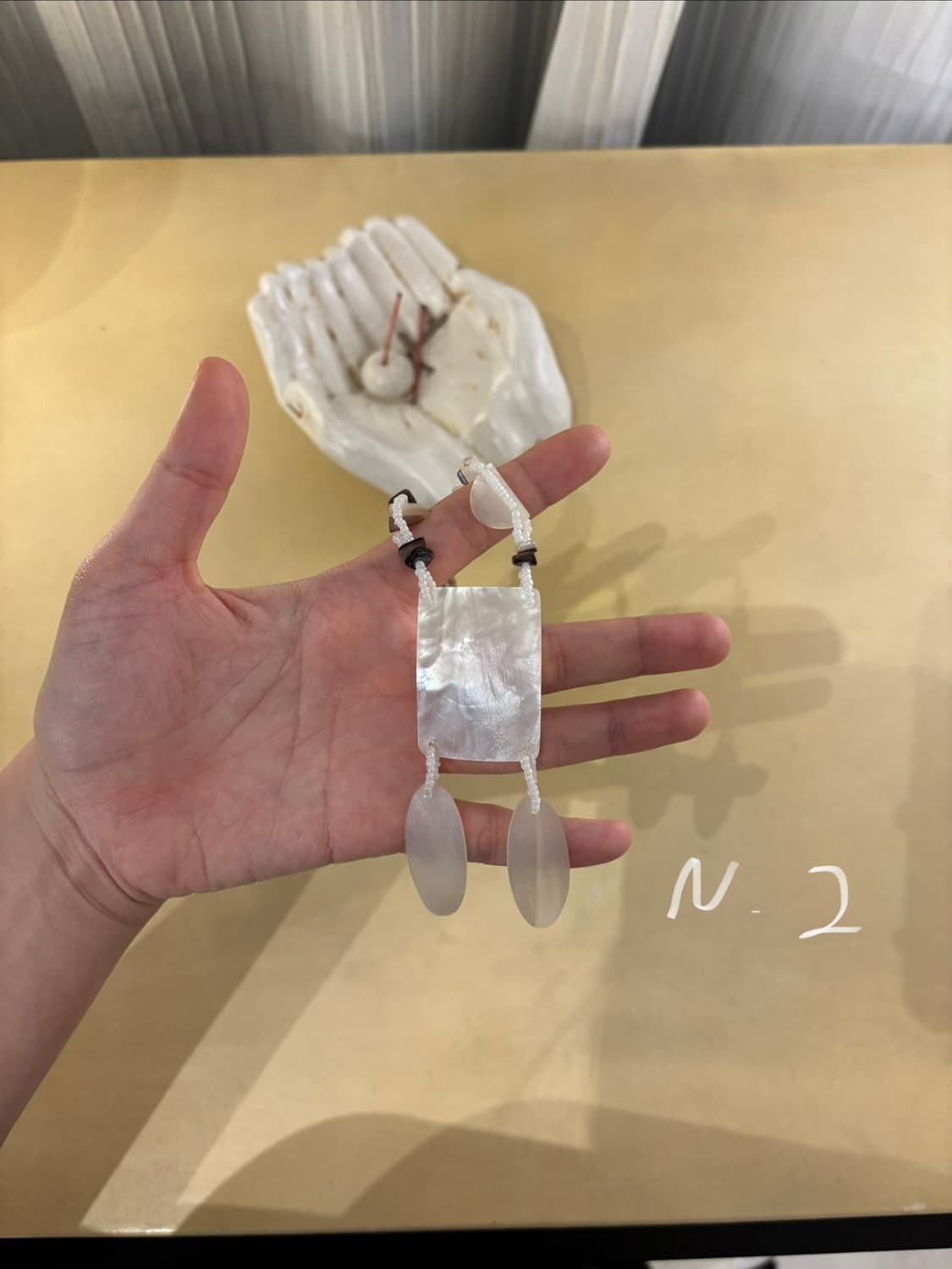 자개 빈티지목걸이 N.02 nacred necklace 상품이미지4