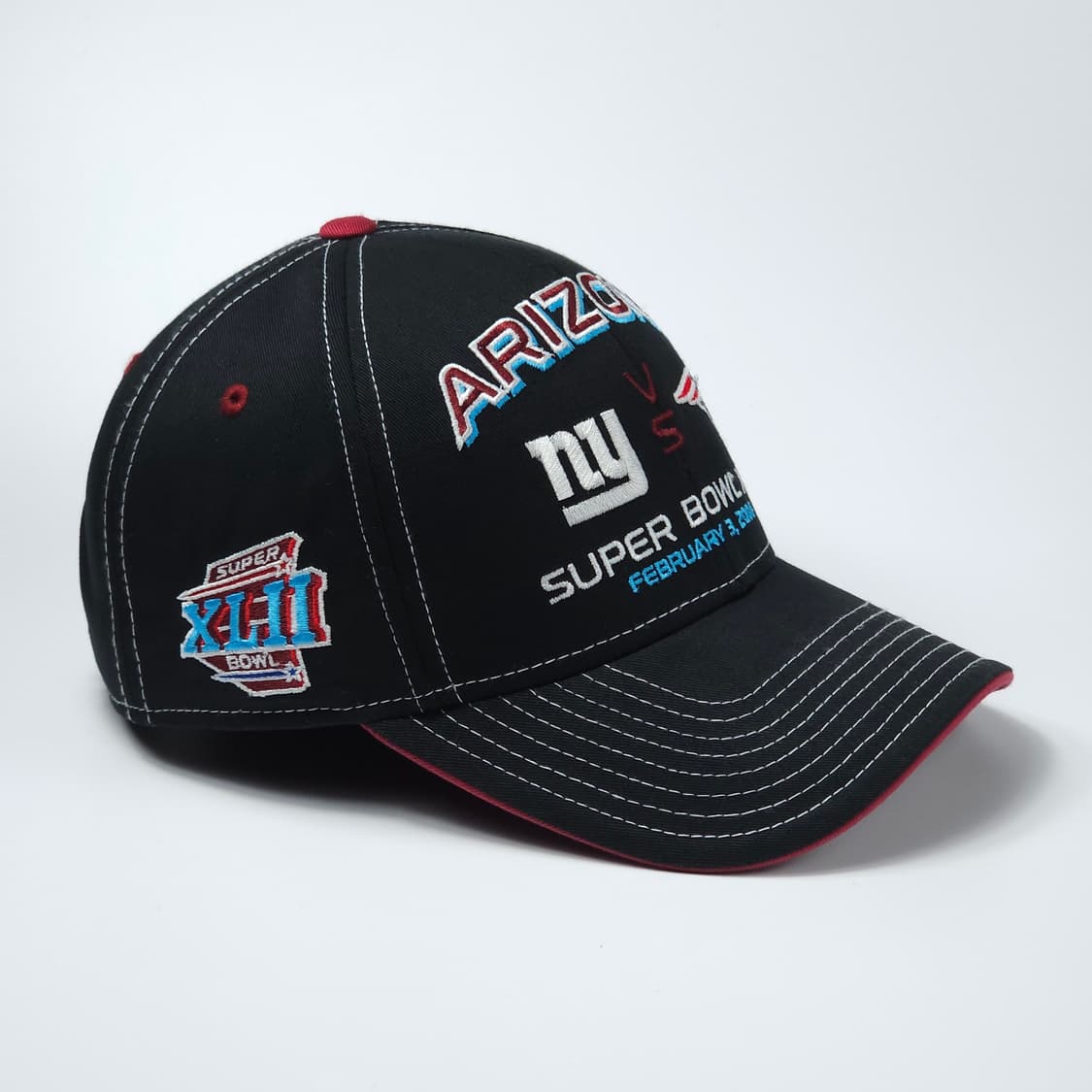 리복 2008 슈퍼볼 XLII 올드빈티지 NFL 볼캡 모자 상품이미지3