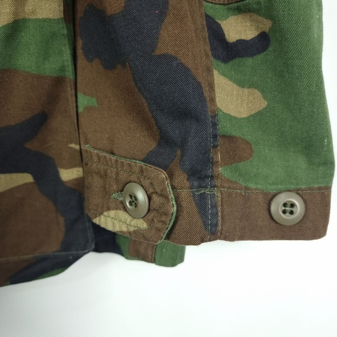 [미군빈티지]80'S U.S 마린 우드랜드 카모 BDU 자켓 M19379 상품이미지6