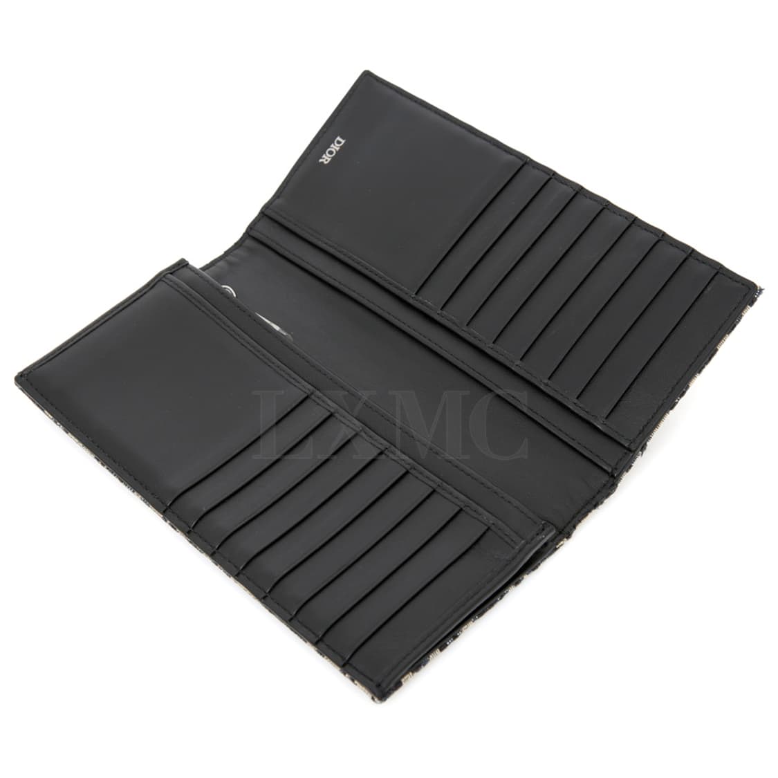 디올 오블리크 버티컬 장지갑 베이지 블랙 남성지갑 2OBBC002YSE 상품이미지8