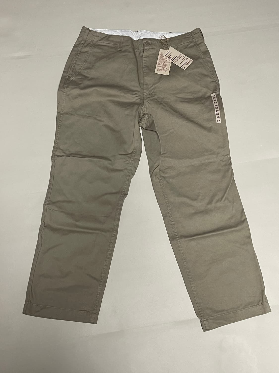 [새상품] 무지 레귤러 치노팬츠 상품이미지1