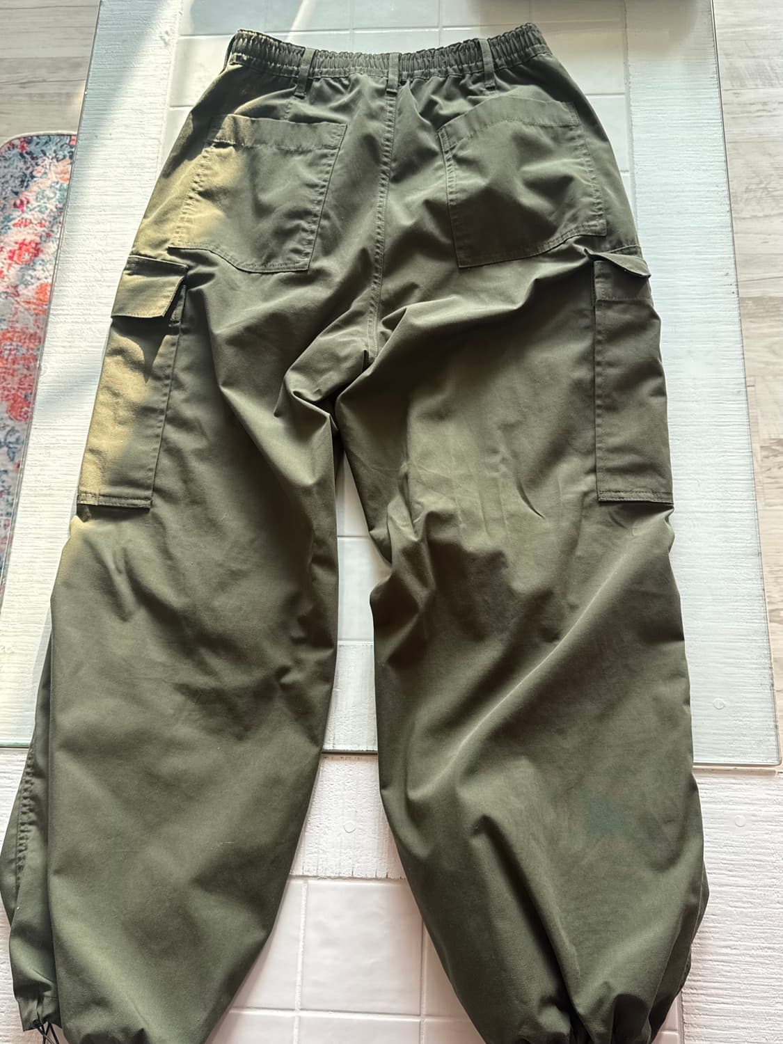 GU 슈퍼 와이드 카고 팬츠 상품이미지3