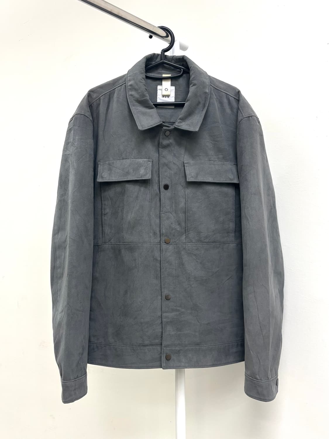 빈티지 그레이 스웨이드 자켓 상품이미지6