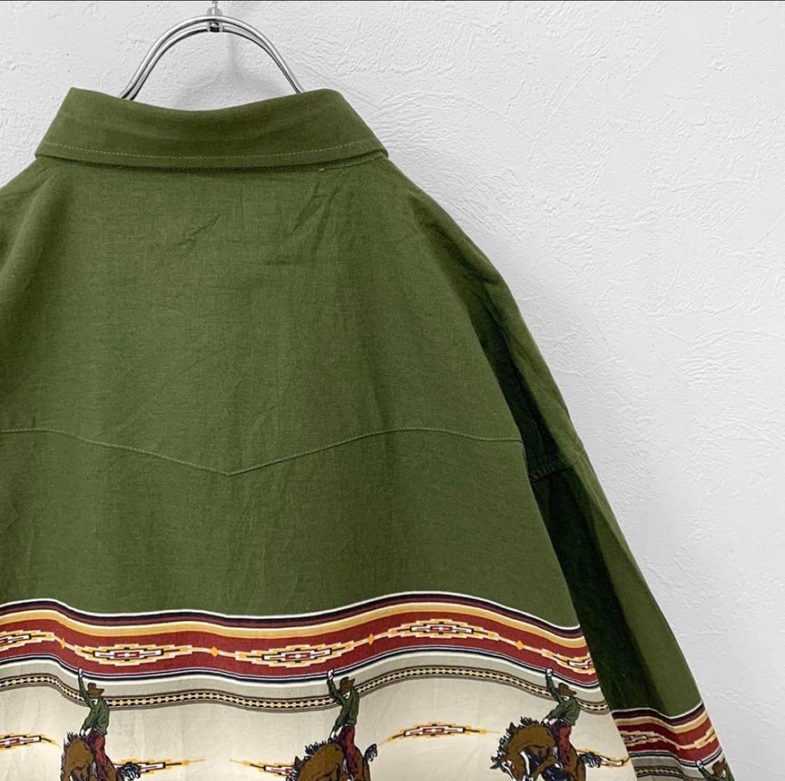 랭글러 카우보이 웨스턴 셔츠XXL 상품이미지3