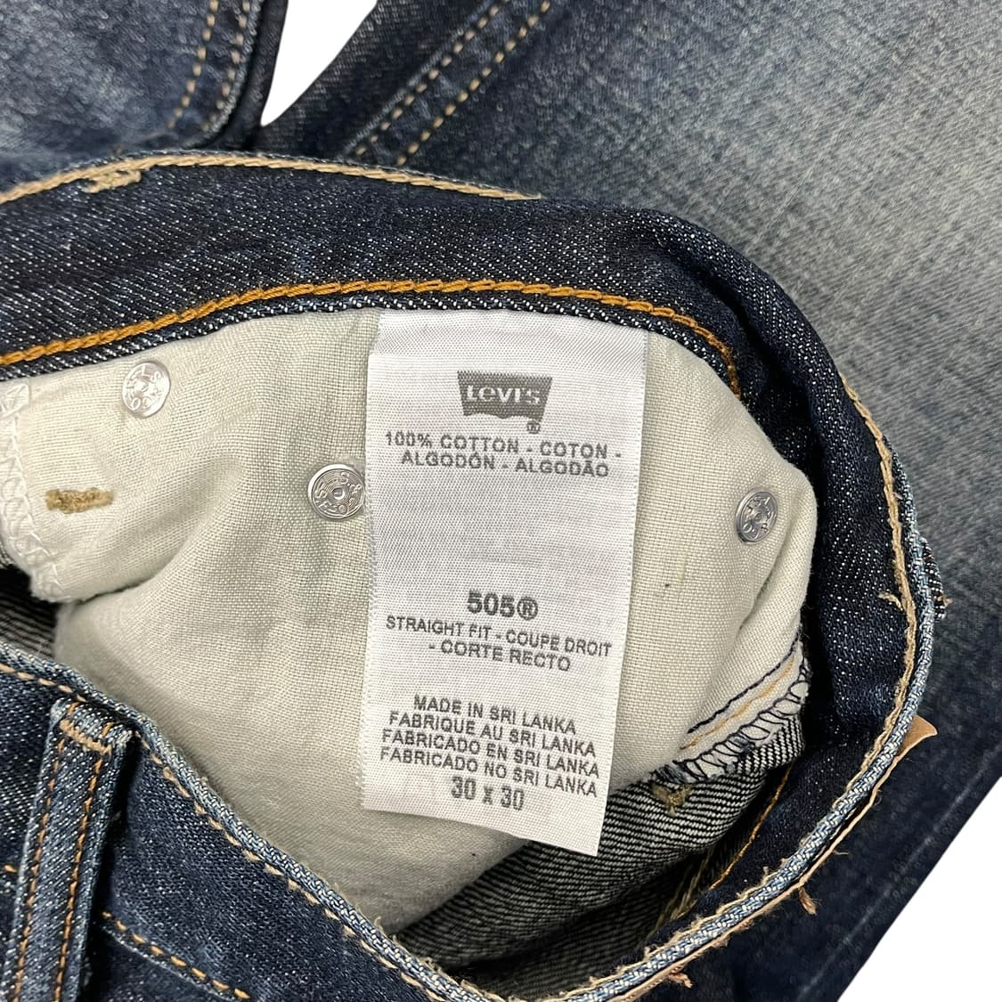 리바이스 505 스트레이트 데님팬츠 상품이미지5