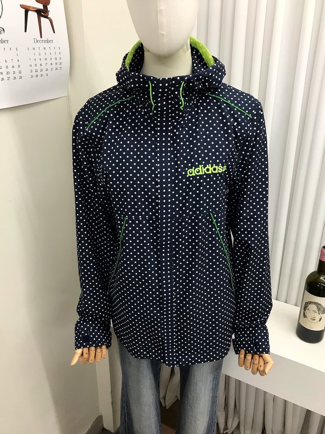 아디다스 도트 바람막이 자켓 상품이미지8