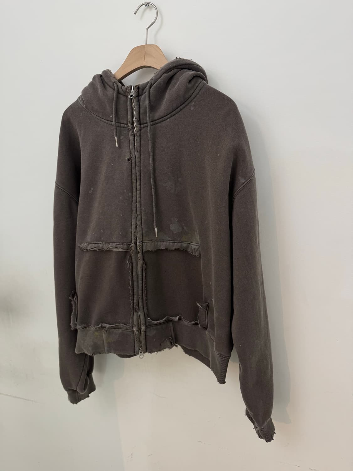 빈티지 후드집업(기모) 상품이미지3