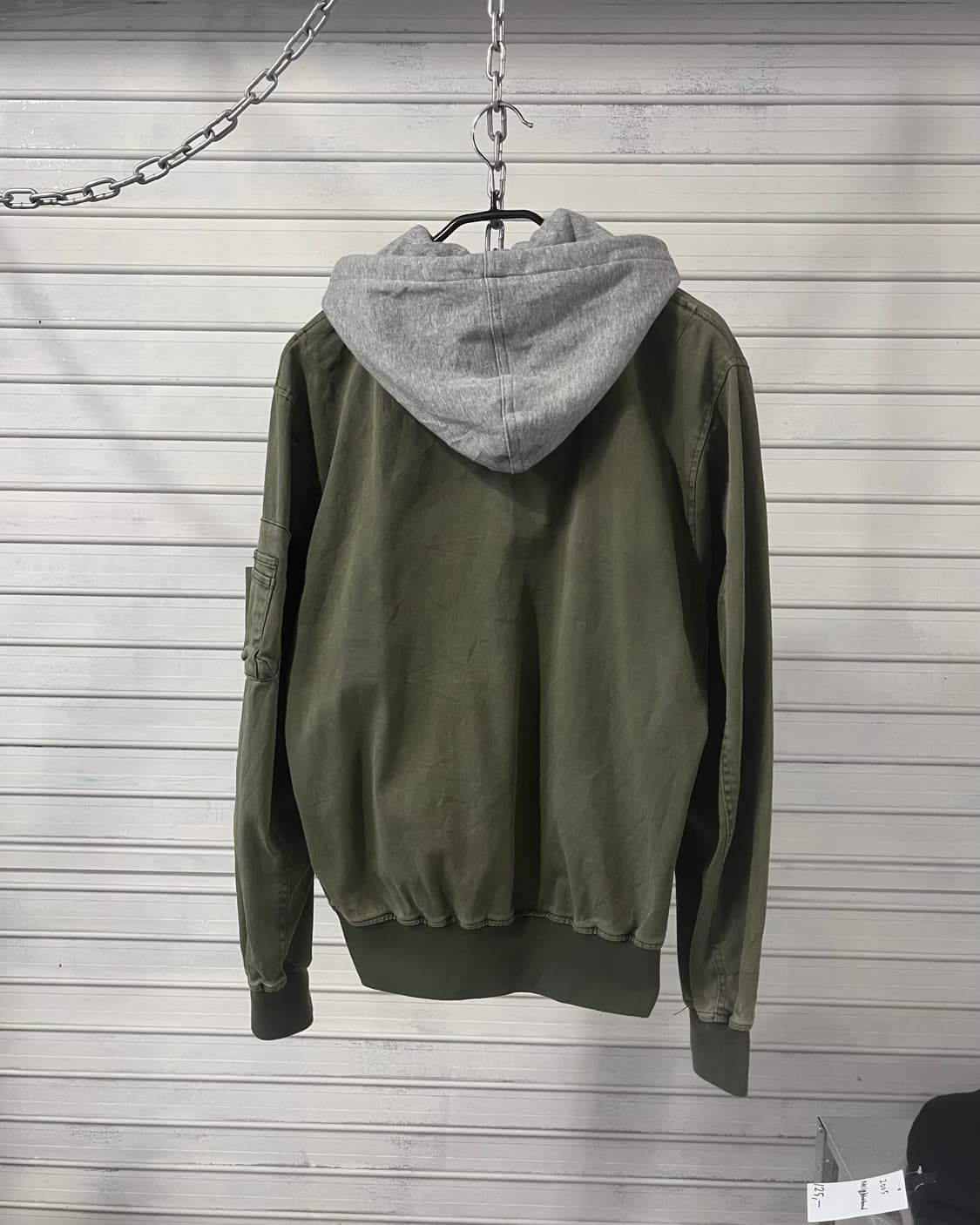 Rag Machine hood ma-1 jacket 상품이미지4