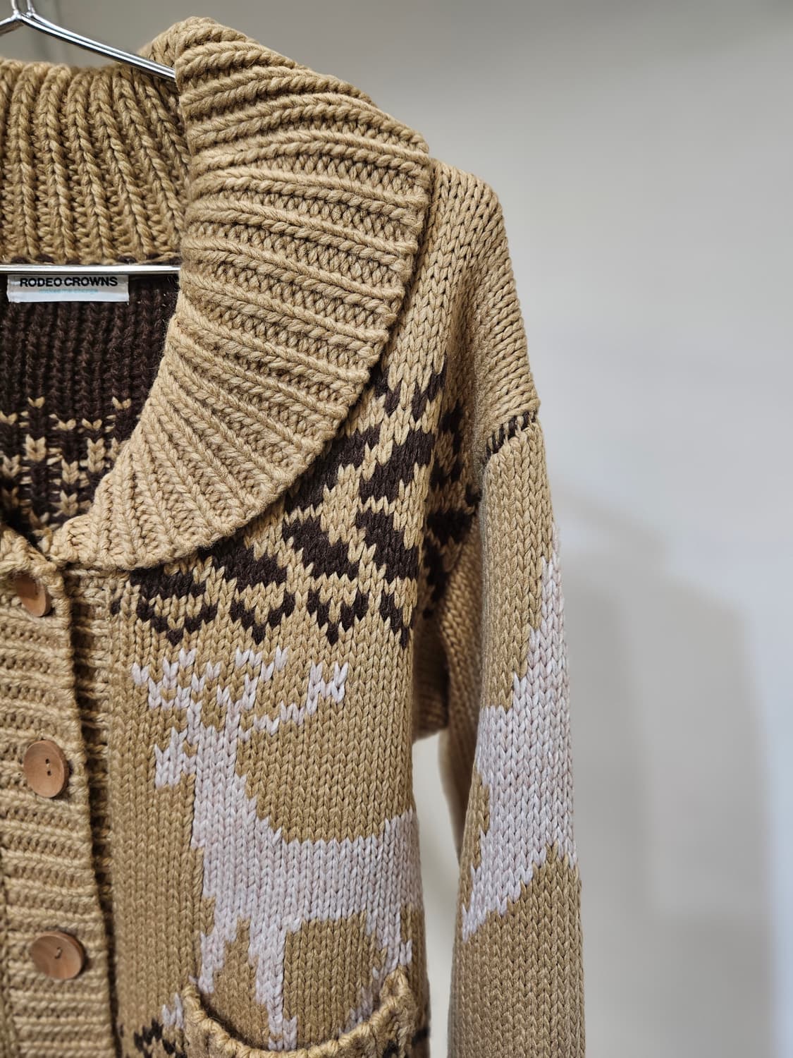 로데오 크라운즈 노르딕 니트 가디건 상품이미지3