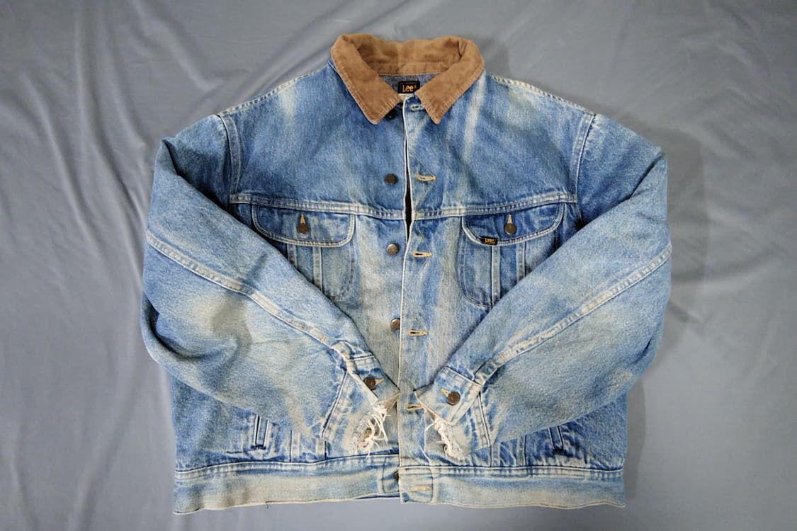 빈티지 리 라이더 트러커 블랑킷 데님재킷 상품이미지2