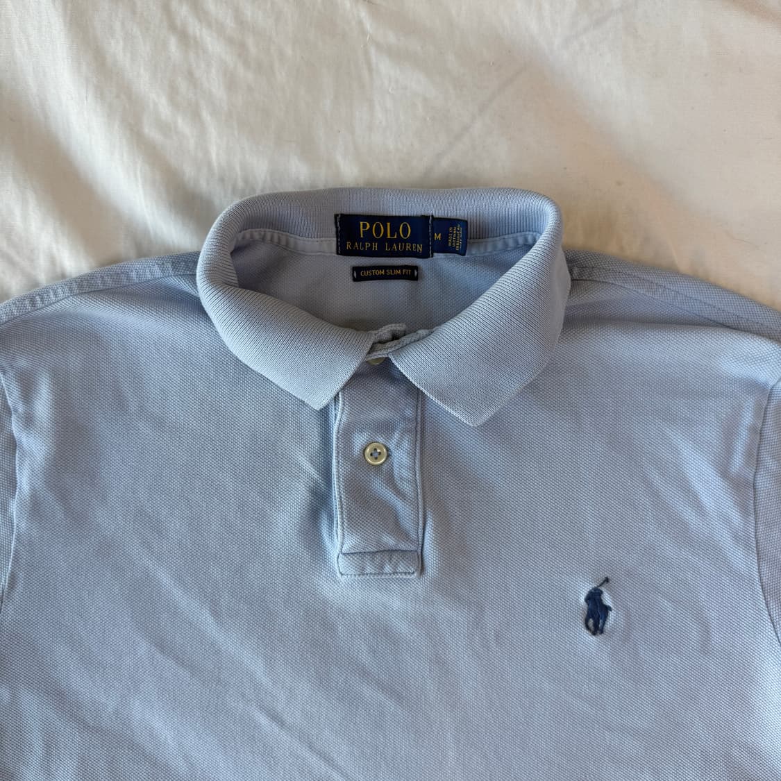 폴로 랄프로렌 스카이블루 카라티 M-L 상품이미지3