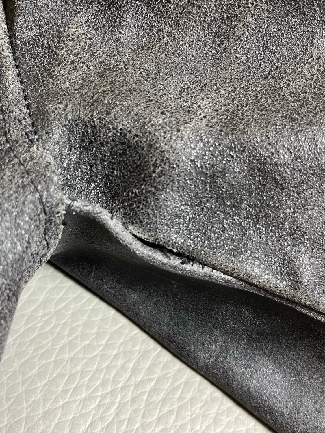 90s 제이크루 레더자켓 (뉴스보이) 상품이미지8