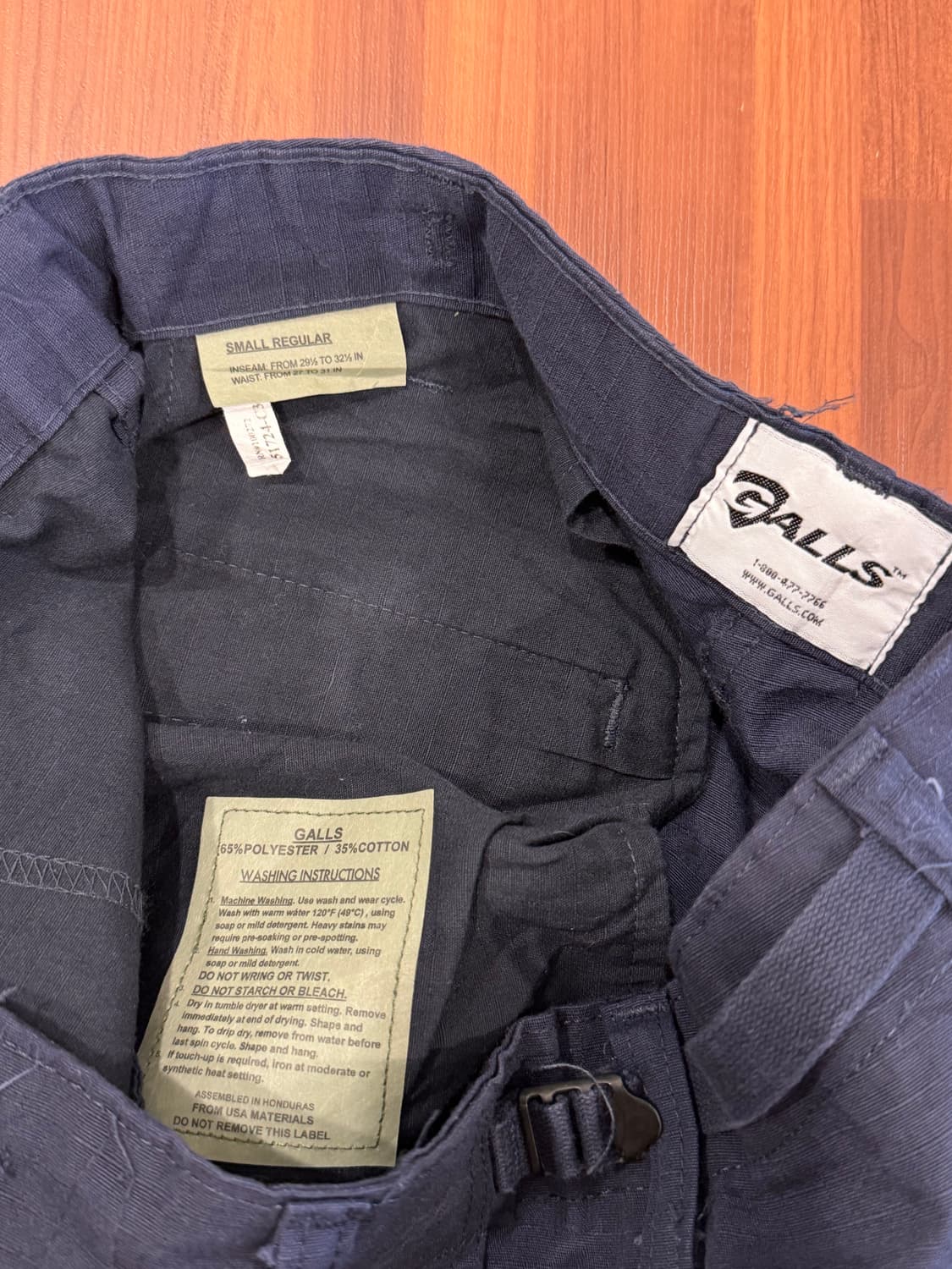 Galls 빈티지 밀리터리 립스탑 BDU 필드 팬츠 (28-30inch) 상품이미지8