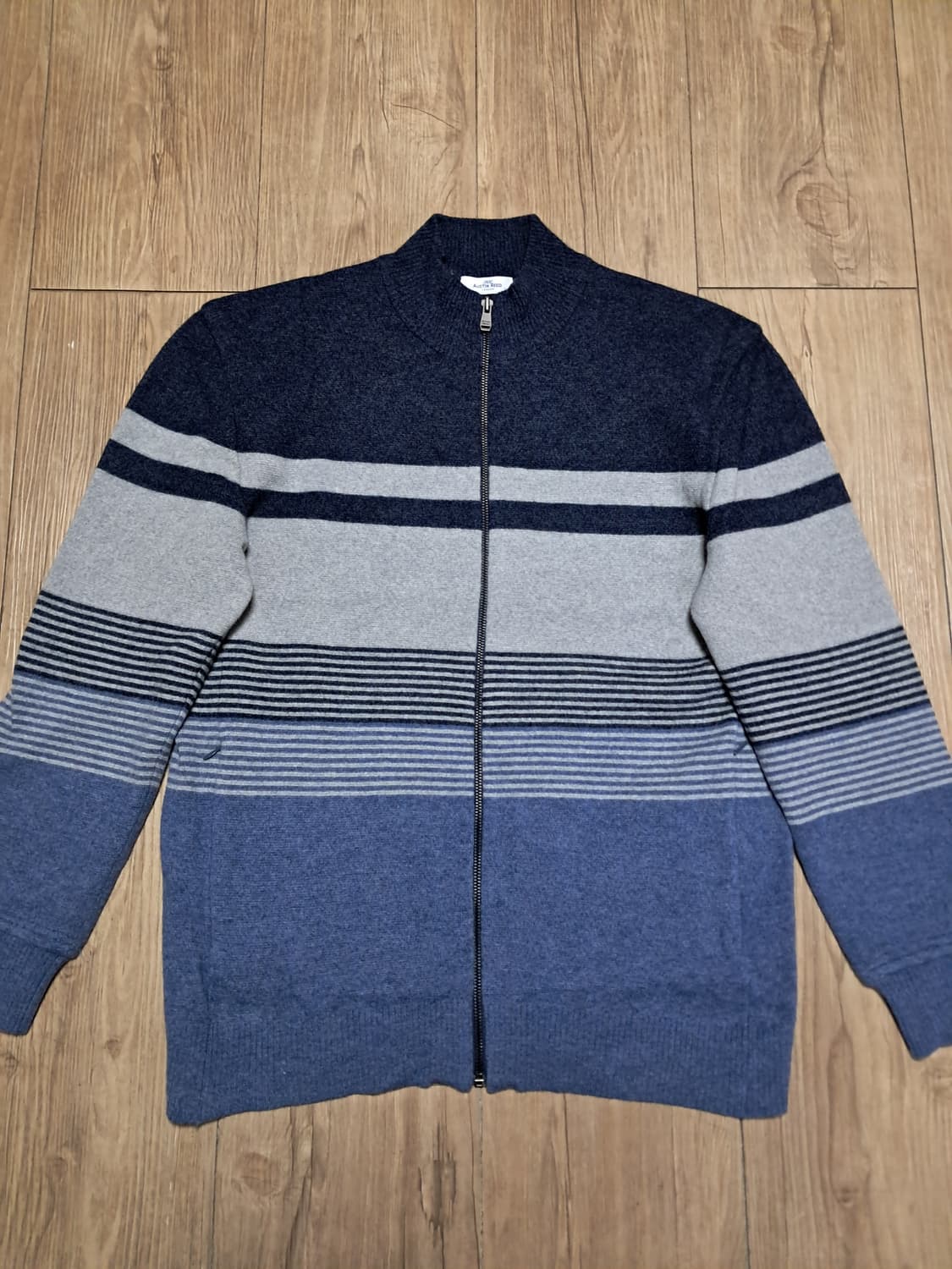 파크랜드 니트 집업 남성110(100~105) 상품이미지3