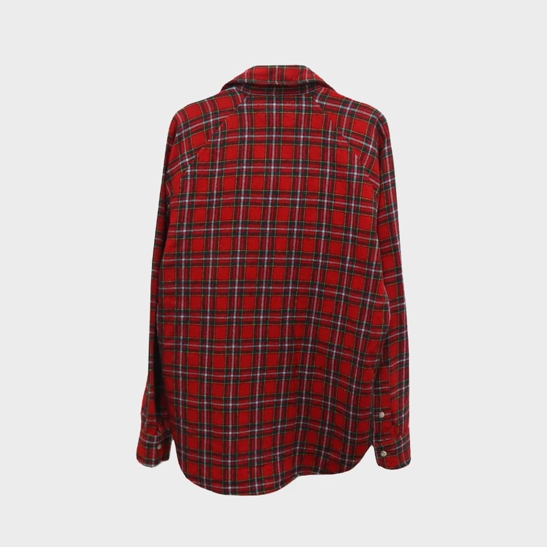 70'S 펜들턴 체크 울 셔츠 60328 상품이미지2