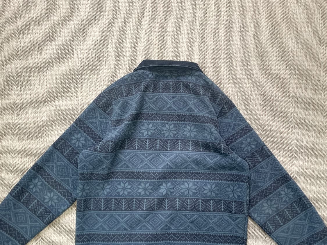 Logos 빈티지 노르딕패턴 플리스 집업 J04156 상품이미지7