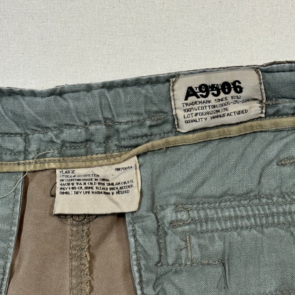 36inch) 빈티지 밀리터리 유틸리티 카고 팬츠 우드랜드 카모 상품이미지10