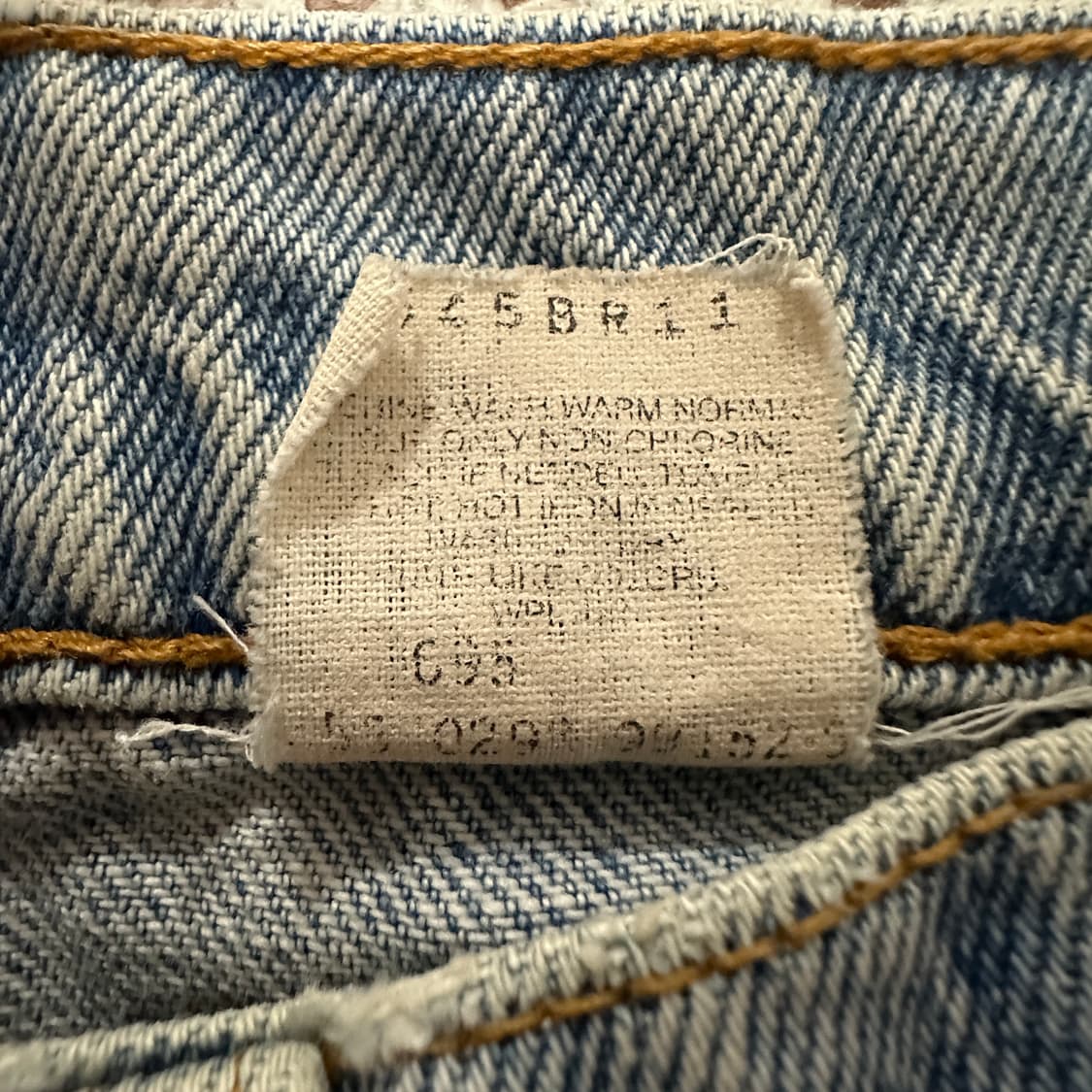 LEVI'S 550 90's usa made vintage jeans 상품이미지7