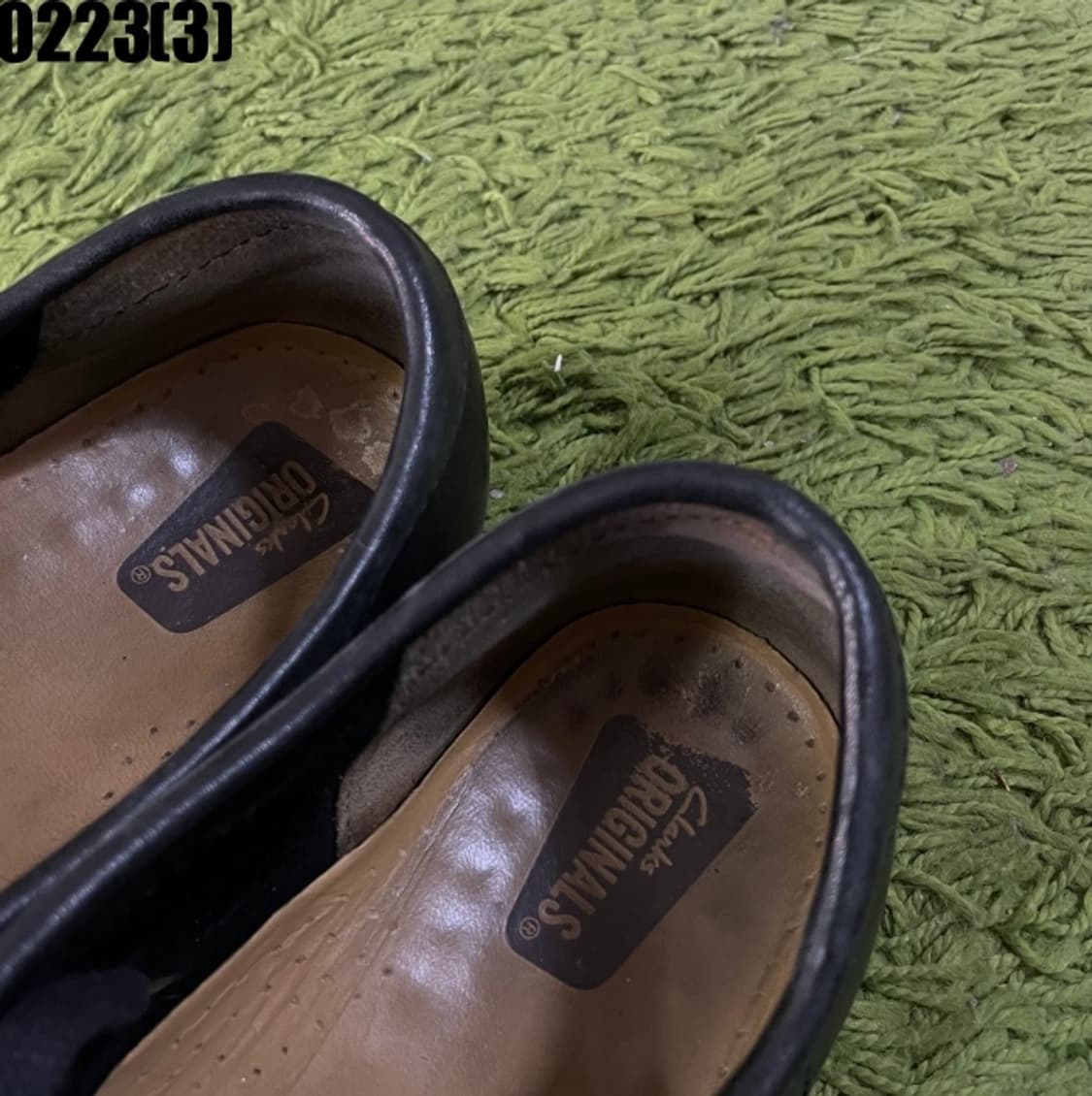 클락스 왈라비 블랙 레더 로퍼 상품이미지4