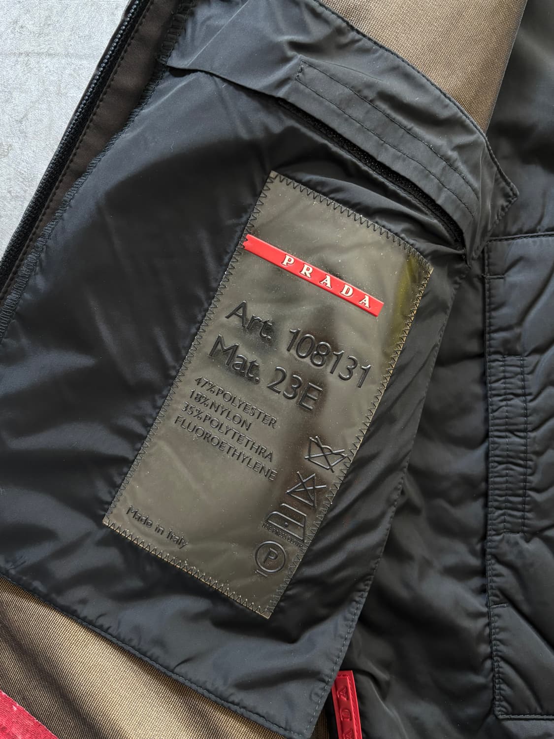 Prada 프라다 고어텍스 쉘 후드 파카 상품이미지6
