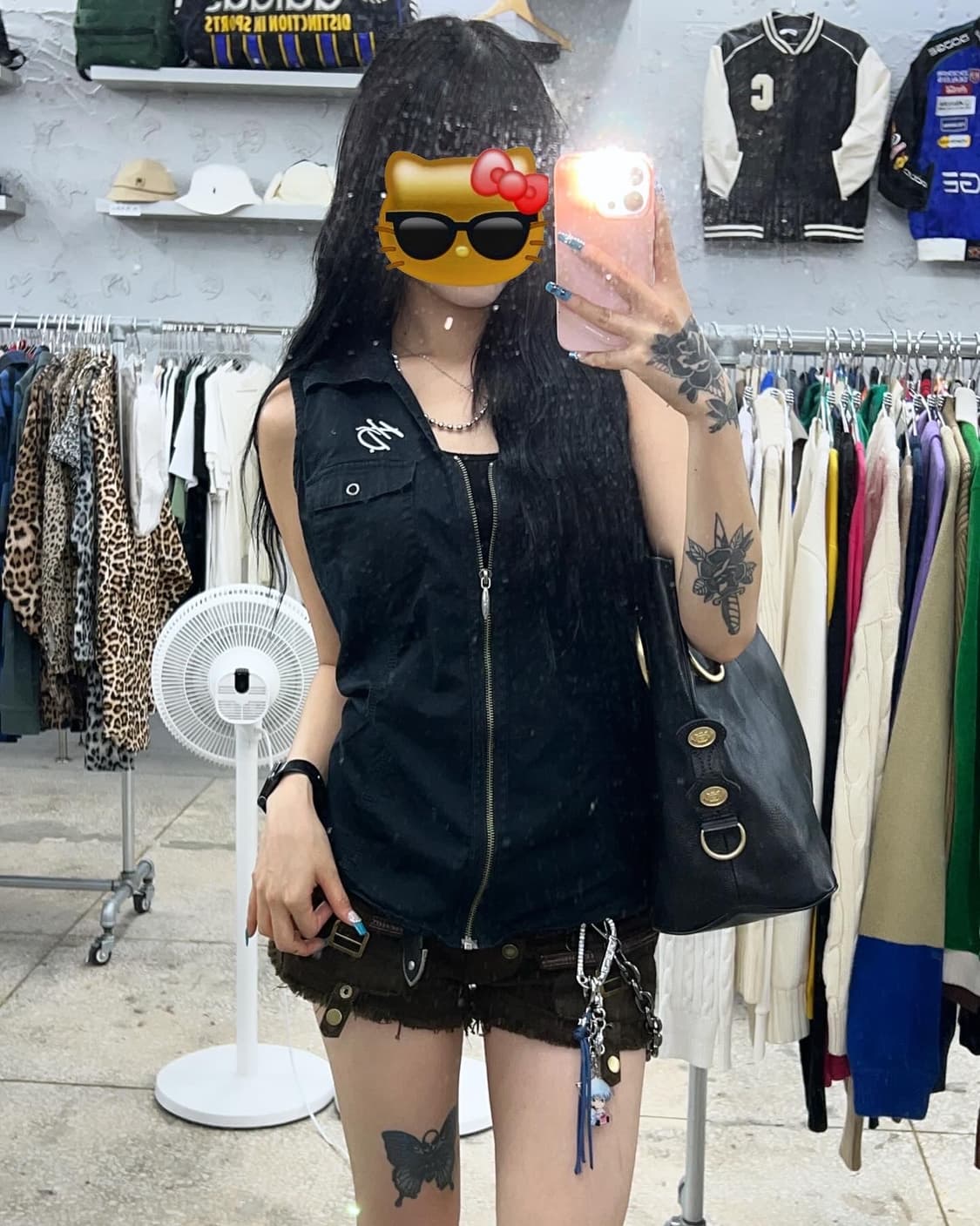 할리데이비슨 코튼 베스트집업 상품이미지4