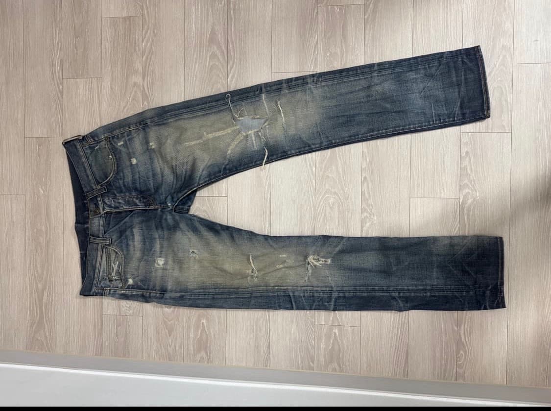 알렉산더 맥퀸 워싱 데님 상품이미지1