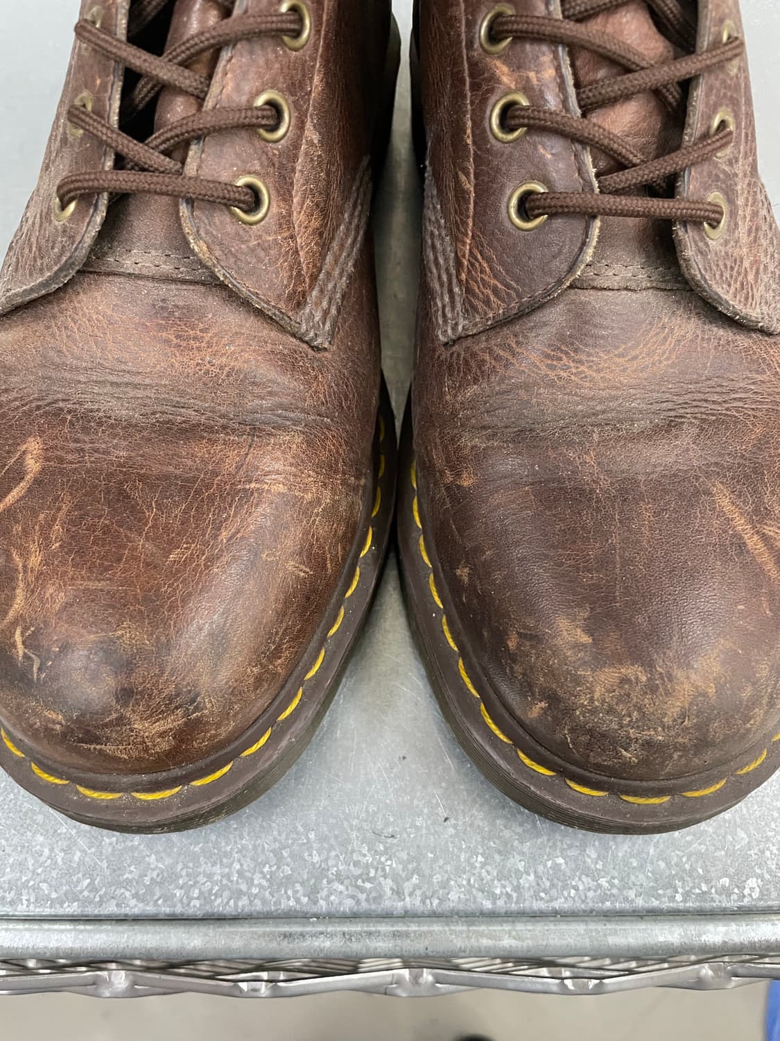 닥터마틴 8홀 부츠 브라운 uk9 상품이미지7