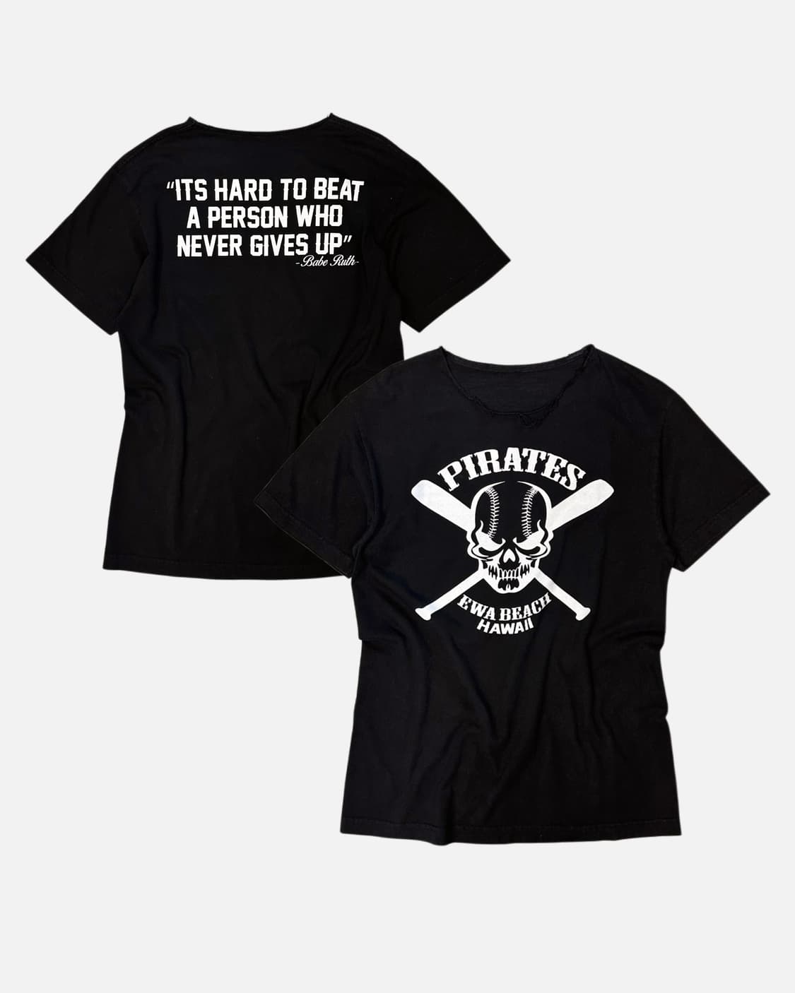 pirates skull lettering t-shirt 상품이미지1