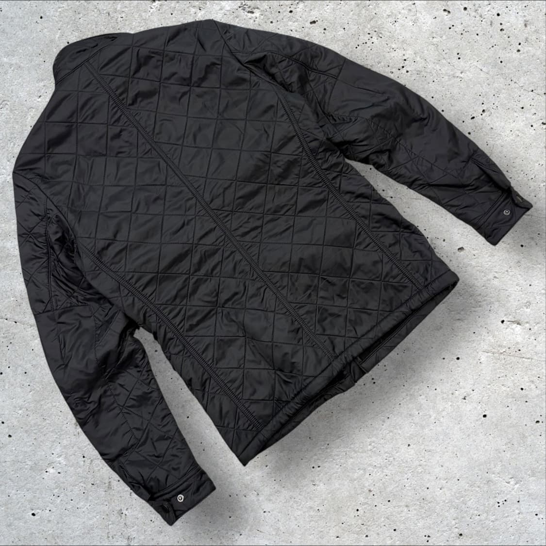 [S] 바버 아리엘 폴라퀼트 블랙 퀼팅 자켓 B614 상품이미지2
