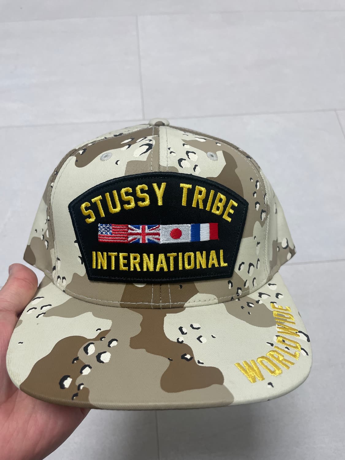 스투시 초코칩 데저트 카모 사막 3색 캡 스냅백 상품이미지2