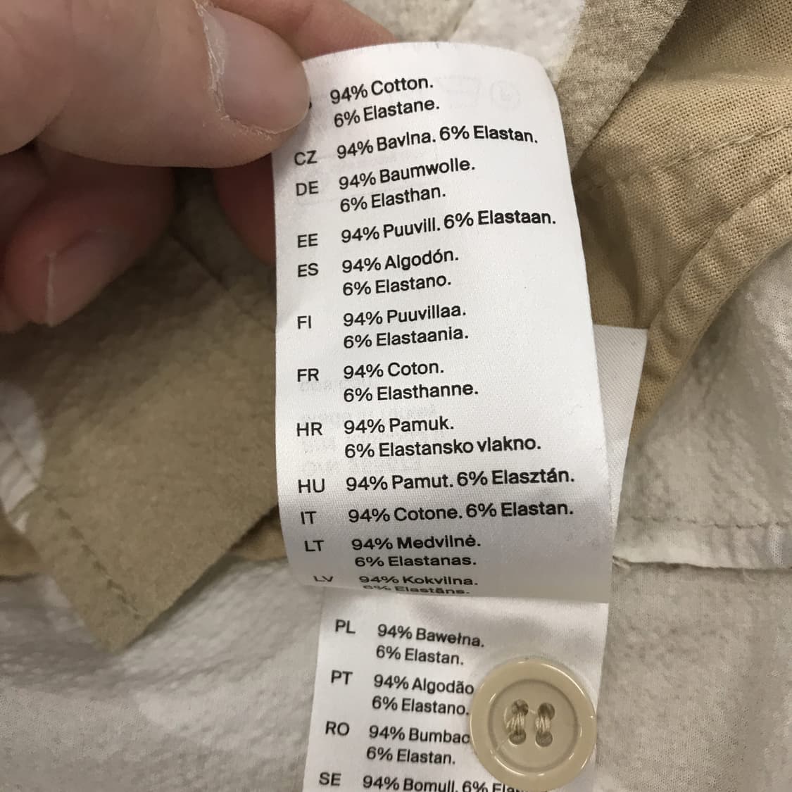 COS 코스 도트 오버 반팔셔츠 [L] 상품이미지6