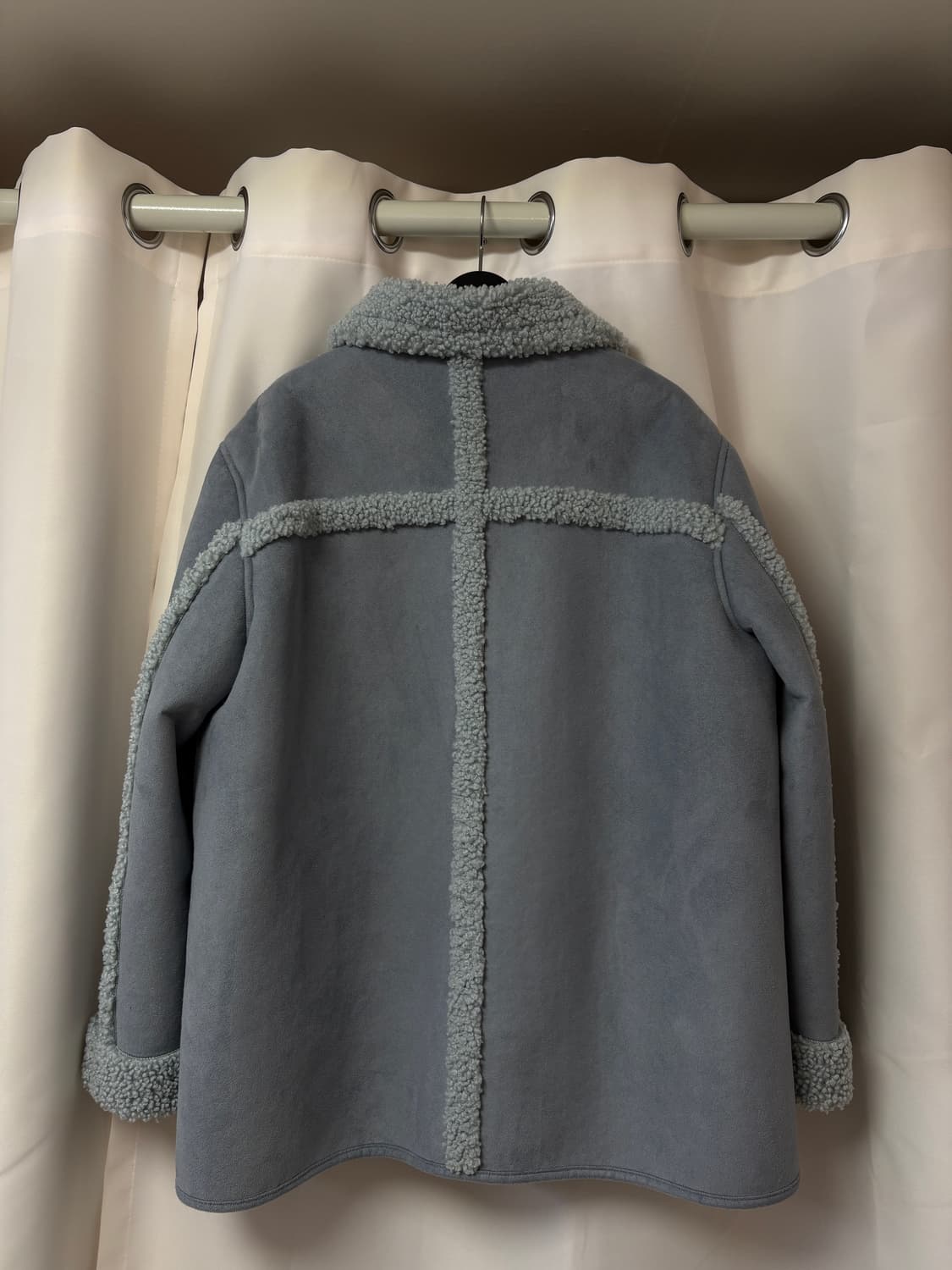 Plac 플랙진 김나영 코트 무스탕 쉬어링 코트 상품이미지7