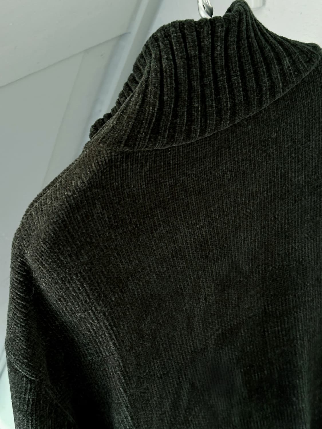 Middle gauge soft knit zip jacket 상품이미지4