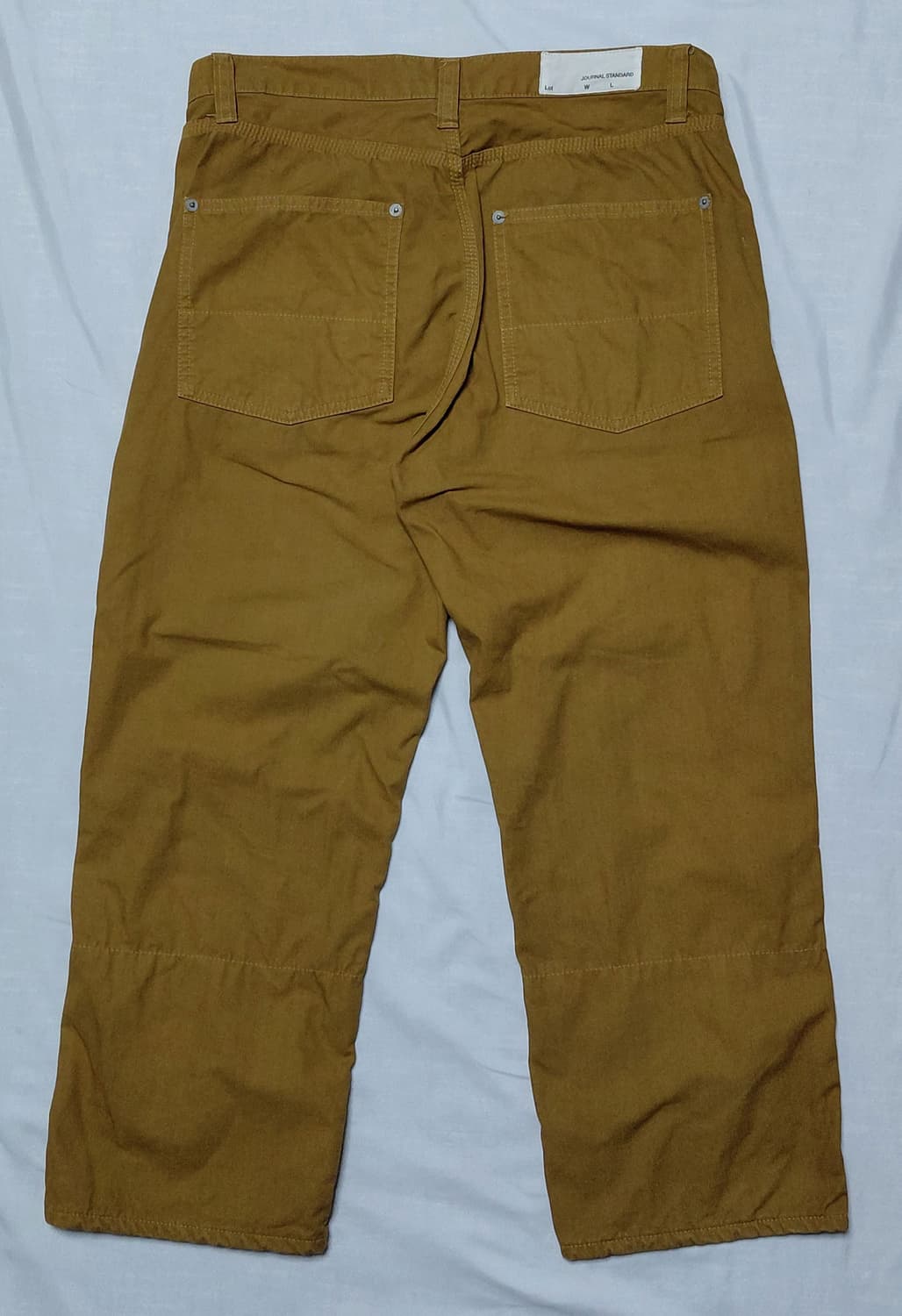 [M] Journal Standard 더블니 덕 캔버스 (8~9부 기장) 상품이미지6